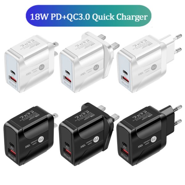 18w qc3.0+pd wall charger fast charging for iphone samsung phone tablet adapter
18w qc3.0+pd wall charger fast charging for iphone samsung phone tablet adapter