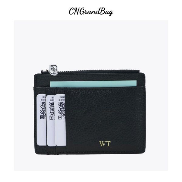 card holders customized letters pebbled men zipper wallet genuine leather id holder design mini coin purse women's bag, Brown;gray
card holders customized letters pebbled men zipper wallet genuine leather id holder design mini coin purse women's bag, Brown;gray