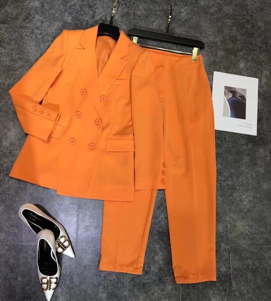 women's two piece pants south oil spring 2021 fashion temperament double-breasted suit jacket straight female z958 trouser, White
women's two piece pants south oil spring 2021 fashion temperament double-breasted suit jacket straight female z958 trouser, White