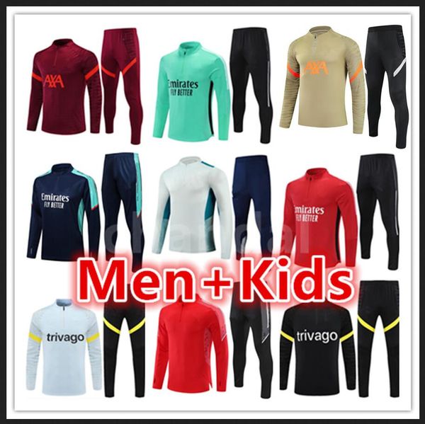 kids + men 21 22 football training tracksuit soccer tracksuits suit sets 2021 2022 survetement foot chandal futbol tuta jacket jogging, Black
kids + men 21 22 football training tracksuit soccer tracksuits suit sets 2021 2022 survetement foot chandal futbol tuta jacket jogging, Black