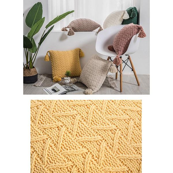 cushion/decorative pillow soft knit cushion cover 45x45cm solid pink grey cream tassels home decoration case square for sofa bed
cushion/decorative pillow soft knit cushion cover 45x45cm solid pink grey cream tassels home decoration case square for sofa bed