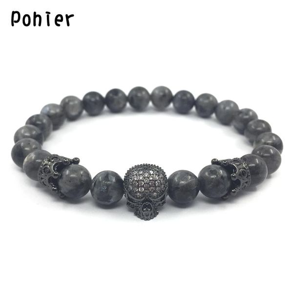tennis pohier trendy men diy bracelet skull gray stone beads with crown for women jewelry, Golden;silver
tennis pohier trendy men diy bracelet skull gray stone beads with crown for women jewelry, Golden;silver