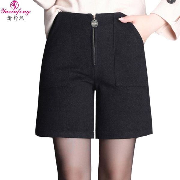 women's shorts yuxinfeng 2021 women winter plus size mid wasit thick formal wool female pockets straight boots 7xl 9xl, White;black
women's shorts yuxinfeng 2021 women winter plus size mid wasit thick formal wool female pockets straight boots 7xl 9xl, White;black