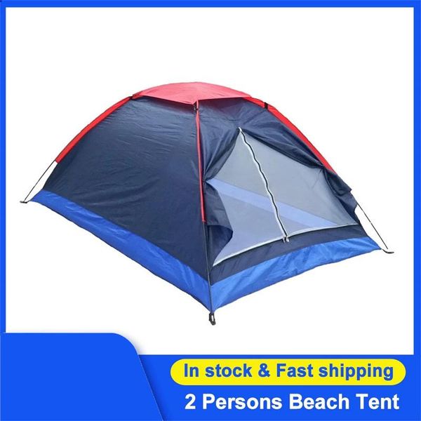 tents and shelters 2 persons camping tent single layer beach outdoor travel windproof waterproof awning summer with bag ru stock
tents and shelters 2 persons camping tent single layer beach outdoor travel windproof waterproof awning summer with bag ru stock