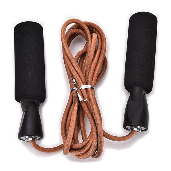 jump ropes 1pcs 2.7m bold leather speed skipping rope adjutable for gym lose weight exercise professional sports contest
jump ropes 1pcs 2.7m bold leather speed skipping rope adjutable for gym lose weight exercise professional sports contest