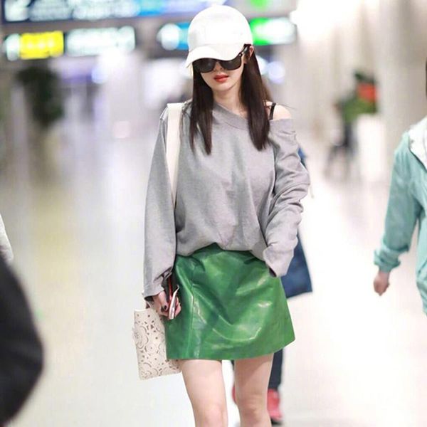 skirts autumn winter casual real leather skirt women elegant zipper mini a-line lady skinny high waist black light green
skirts autumn winter casual real leather skirt women elegant zipper mini a-line lady skinny high waist black light green