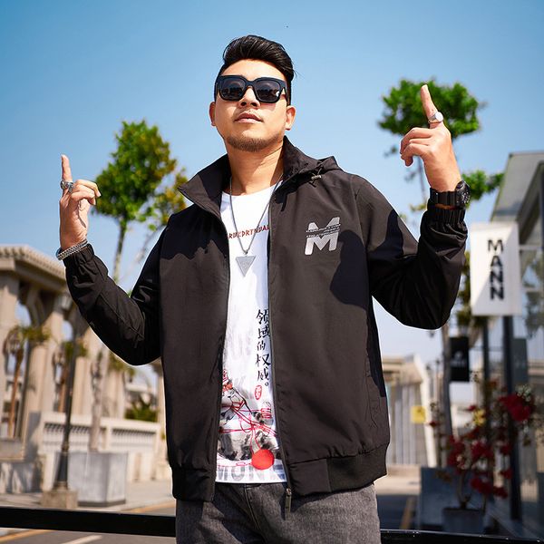 tees,polos plus-size fashion man 8293 | large men's spring m-letter printing detachable hooded loose fattening coat
tees,polos plus-size fashion man 8293 | large men's spring m-letter printing detachable hooded loose fattening coat