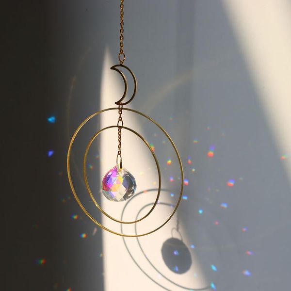 garden decorations moon ring rainbow crystal hanging pendant sun light catcher windchimes maker catchers
garden decorations moon ring rainbow crystal hanging pendant sun light catcher windchimes maker catchers