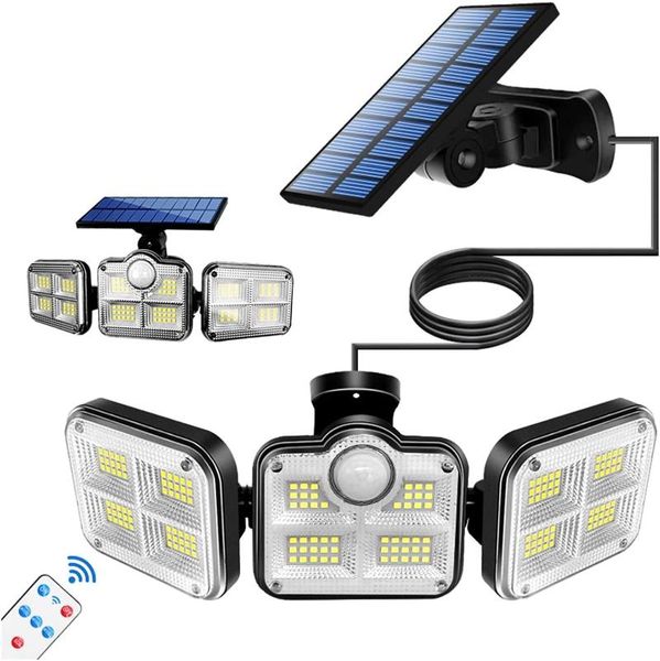 solar lamps led lamp outdoor waterproof 3 heads motion sensor 270 wide angle powered garland light for garden
solar lamps led lamp outdoor waterproof 3 heads motion sensor 270 wide angle powered garland light for garden