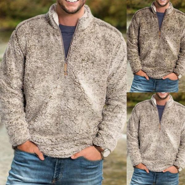men's jackets jacket easy to wash skin-friendly warm anti-shrink male coat fashionable for autumn winter solid zipper casual outwea, Black;brown
men's jackets jacket easy to wash skin-friendly warm anti-shrink male coat fashionable for autumn winter solid zipper casual outwea, Black;brown
