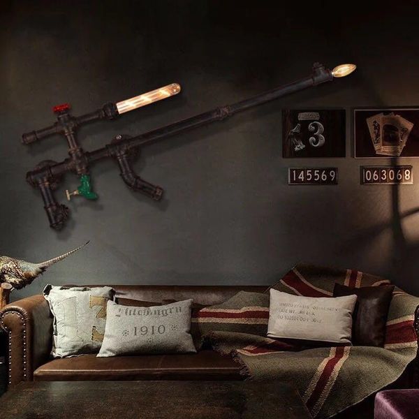 wall lamp american wrought iron retro loft pipe creative industry bar cafe clothing store decorative
wall lamp american wrought iron retro loft pipe creative industry bar cafe clothing store decorative
