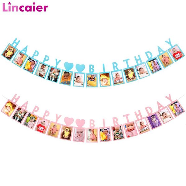 party decoration happy birthday po frame banner flags decorations kids baby boy girl bunting garland supplies
party decoration happy birthday po frame banner flags decorations kids baby boy girl bunting garland supplies