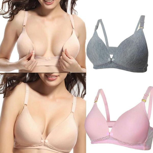 maternity intimates women ladies cotton nursing bras breastfeeding pregnant bra underwear, White
maternity intimates women ladies cotton nursing bras breastfeeding pregnant bra underwear, White