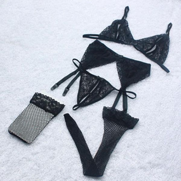 bras sets la maxpa women bra brief underwear lace open crotch g-string + net socks sling lingerie set cueca k1393, Red;black
bras sets la maxpa women bra brief underwear lace open crotch g-string + net socks sling lingerie set cueca k1393, Red;black