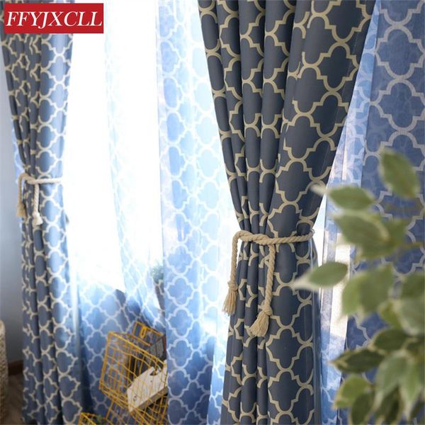 blue grid printing curtains bedroom dining room decoration living blackout european minimalist style curtain & drapes
blue grid printing curtains bedroom dining room decoration living blackout european minimalist style curtain & drapes
