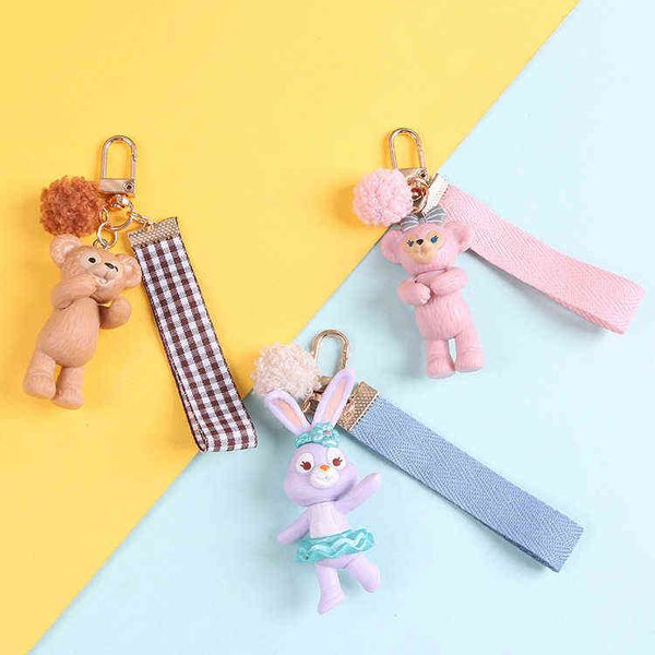5 pcs cartoon cute keychain resin animal winter fur ball pendant cute rabbit car key couple gift h1126, Silver
5 pcs cartoon cute keychain resin animal winter fur ball pendant cute rabbit car key couple gift h1126, Silver