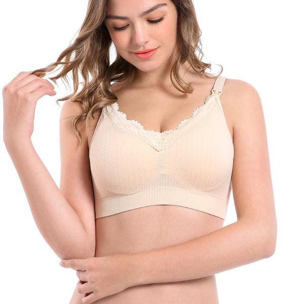maternity intimates sagace women nursing feeding bras pregnancy solid color comforty wire breastless bra plus size lingerie, White
maternity intimates sagace women nursing feeding bras pregnancy solid color comforty wire breastless bra plus size lingerie, White