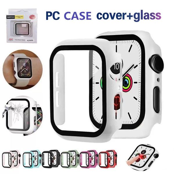 360 full screen protector for apple watch 38mm 42 mm 40mm 44mm bumper frame pc hard case with tempered glass film for watch 5 / 4 3 / 2 / 1
360 full screen protector for apple watch 38mm 42 mm 40mm 44mm bumper frame pc hard case with tempered glass film for watch 5 / 4 3 / 2 / 1