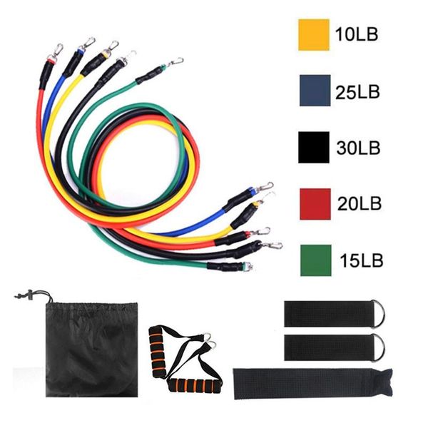 11pcs/set latex resistance bands crossfit training exercise yoga tubes pull rope rubber expander elastic fitness equipment
11pcs/set latex resistance bands crossfit training exercise yoga tubes pull rope rubber expander elastic fitness equipment