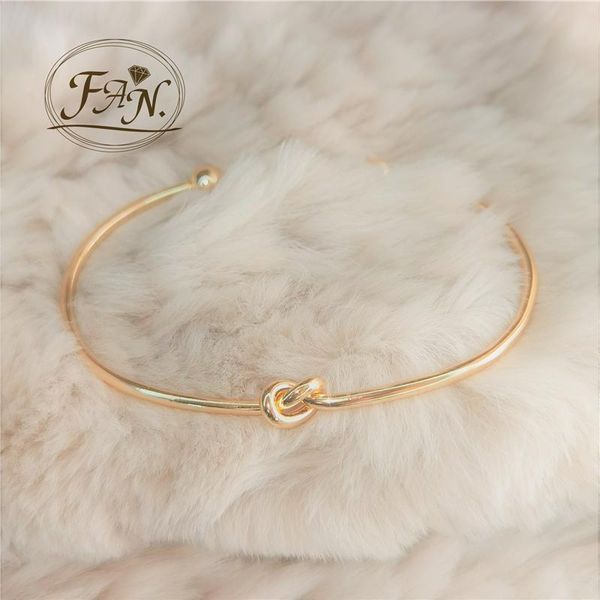 trend charm girl women ladies simple knot style golden color casual fashion adjustable jewelery nice gift bangle, Black
trend charm girl women ladies simple knot style golden color casual fashion adjustable jewelery nice gift bangle, Black