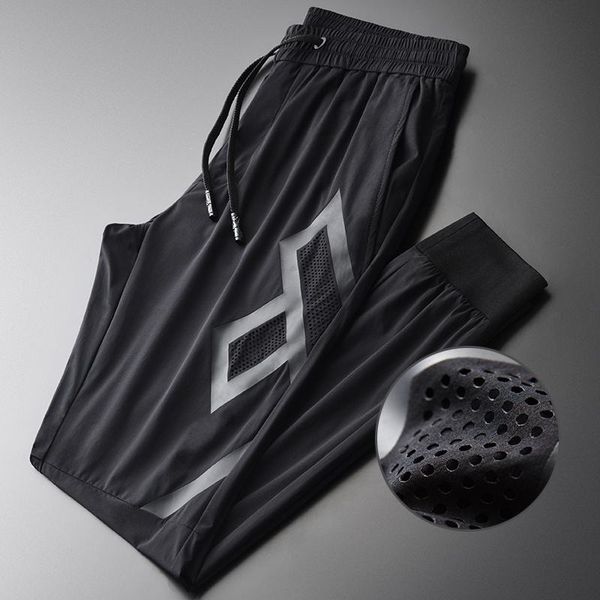 minglu summer mens pants luxury stripe printed thin ventilate male slim fit elastic waist man trousers 4xl men's, Black
minglu summer mens pants luxury stripe printed thin ventilate male slim fit elastic waist man trousers 4xl men's, Black