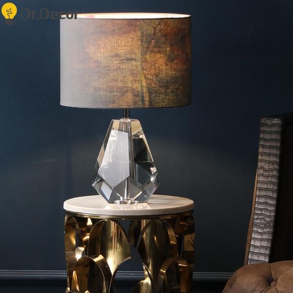 table lamps modern luxury crystal led lamp nordic lights lighting bedroom decor bedside cafe living room desk luminaries
table lamps modern luxury crystal led lamp nordic lights lighting bedroom decor bedside cafe living room desk luminaries