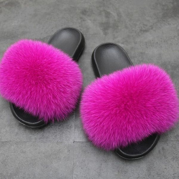 slippers soft fluffy fur slides summer women sandals real female furry solid indoor flip flops casual beach, Black
slippers soft fluffy fur slides summer women sandals real female furry solid indoor flip flops casual beach, Black