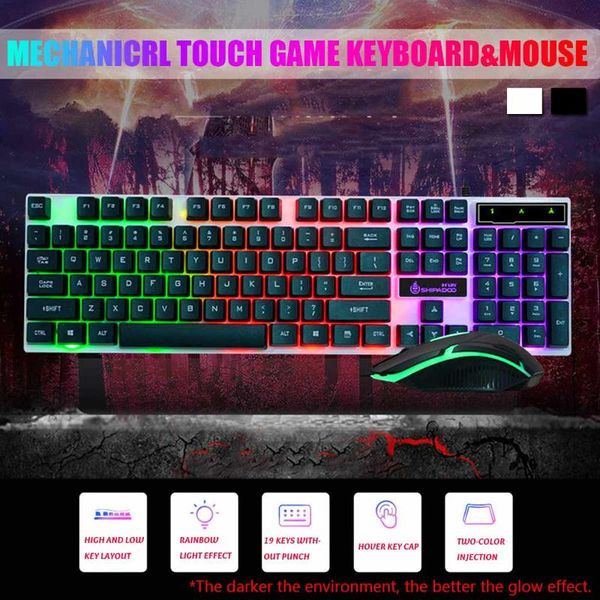 wired 104key rgb backlit mechanical gaming keyboard and 1600dpi mouse set for pc lapmactv office supplies combos
wired 104key rgb backlit mechanical gaming keyboard and 1600dpi mouse set for pc lapmactv office supplies combos