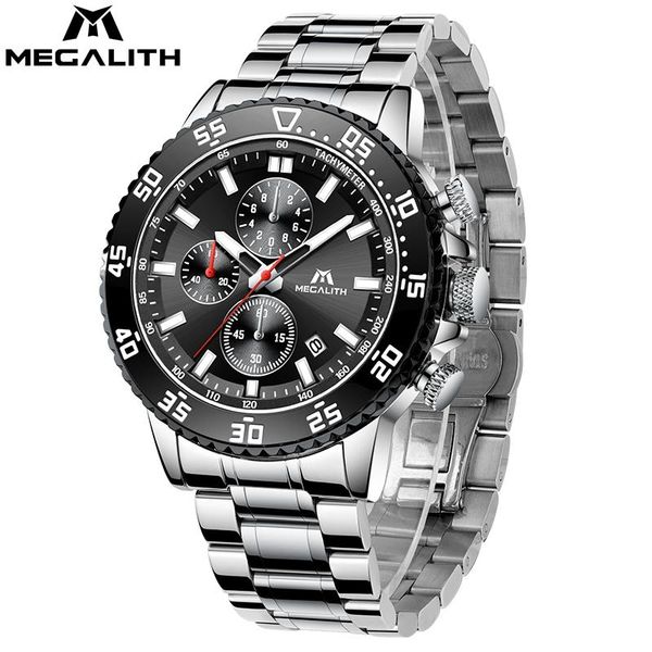wristwatches wholesale price megalith mans watches fashion waterproof sport quartz auto date stainless relogio masculino 8087, Slivery;brown
wristwatches wholesale price megalith mans watches fashion waterproof sport quartz auto date stainless relogio masculino 8087, Slivery;brown
