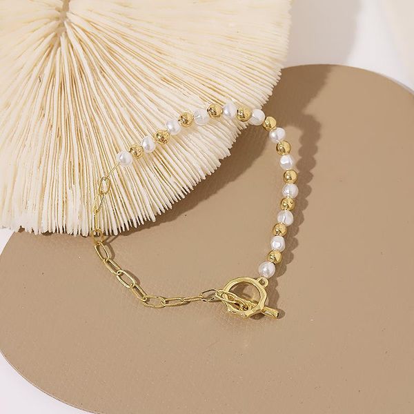 charm bracelets lovoacc summer elegant asymmetric simulated pearls bracelet for women gold color linked chain toggle clasp circle gift, Golden;silver
charm bracelets lovoacc summer elegant asymmetric simulated pearls bracelet for women gold color linked chain toggle clasp circle gift, Golden;silver