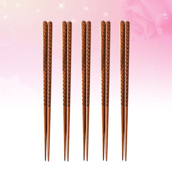 chopsticks 10pcs creative grain pattern wooden chopstics rice tableware kitchen dining dinnerware sushi chop sticks set
chopsticks 10pcs creative grain pattern wooden chopstics rice tableware kitchen dining dinnerware sushi chop sticks set