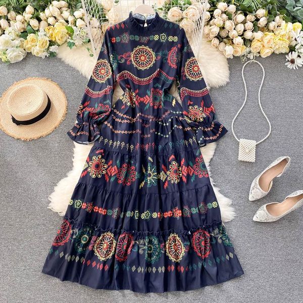 casual dresses 2021 vintage women fashion ladies causal court long bubble-sleeve printed dress vestidos de fiesta, Black;gray
casual dresses 2021 vintage women fashion ladies causal court long bubble-sleeve printed dress vestidos de fiesta, Black;gray