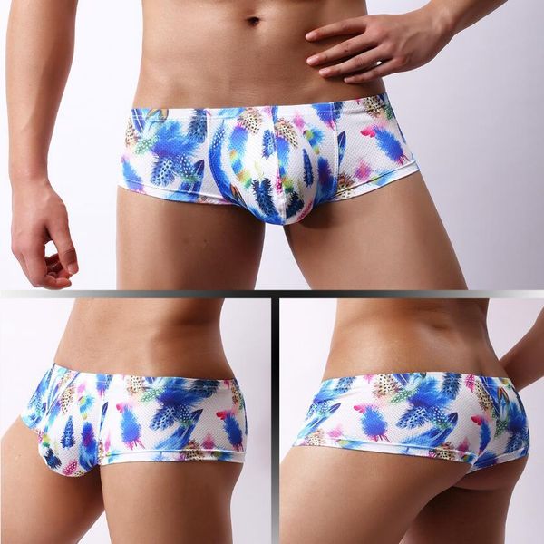 men's underpants gay low waist head printing u convex mesh breathable moisture wiing small flat angle e072, Black;white
men's underpants gay low waist head printing u convex mesh breathable moisture wiing small flat angle e072, Black;white