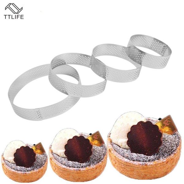 baking moulds mouldslife 1pc 6/7/8/10 cm round perforated breathable mousse cake ring stainless steel tool
baking moulds mouldslife 1pc 6/7/8/10 cm round perforated breathable mousse cake ring stainless steel tool