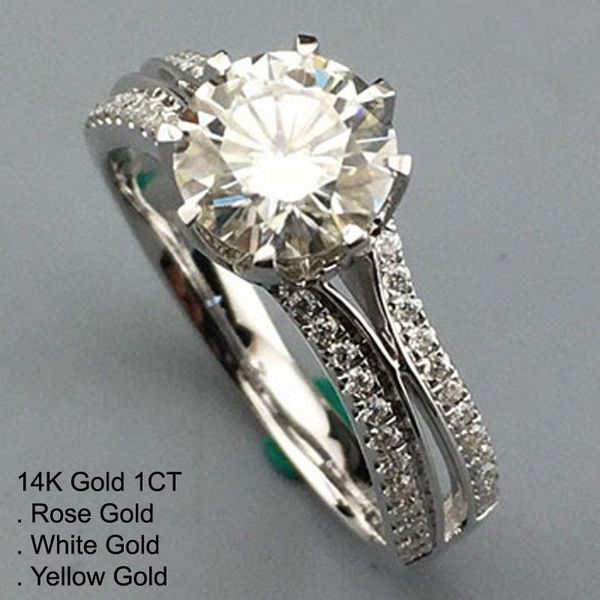 cluster rings 14k white gold 1 moissanite diamond ring women round trendy 2 rows wedding party engagement anniversary ct d color, Golden;silver
cluster rings 14k white gold 1 moissanite diamond ring women round trendy 2 rows wedding party engagement anniversary ct d color, Golden;silver