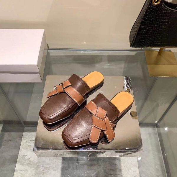 slippers sandals bow tie half drag baotou muller shoes women wear 2021 new flat bottomed versatile square head lazy with sandalszly, Black
slippers sandals bow tie half drag baotou muller shoes women wear 2021 new flat bottomed versatile square head lazy with sandalszly, Black