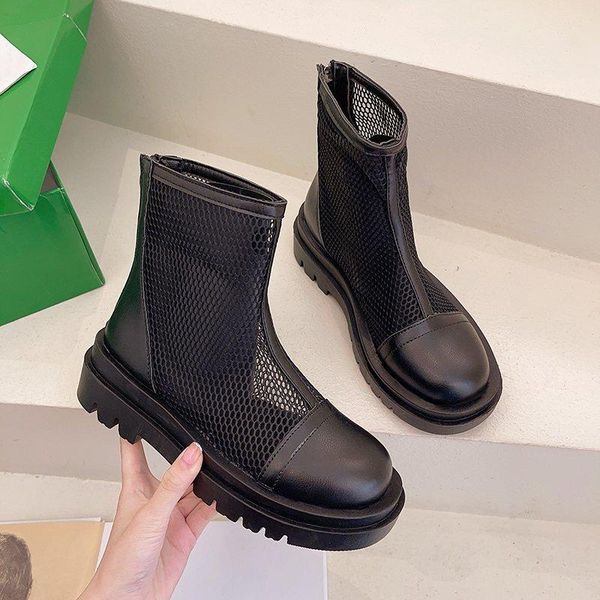 boots korean style summer women mesh breathable fashion ankle zipper black platform female botas mujer
boots korean style summer women mesh breathable fashion ankle zipper black platform female botas mujer