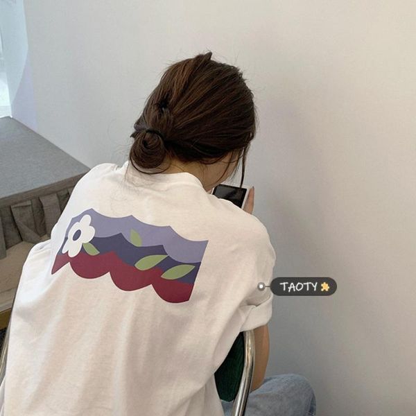 summer style floral clothing women loose t shirts korean female tees casual fashion brand chic ladies white black women's t-shirt
summer style floral clothing women loose t shirts korean female tees casual fashion brand chic ladies white black women's t-shirt