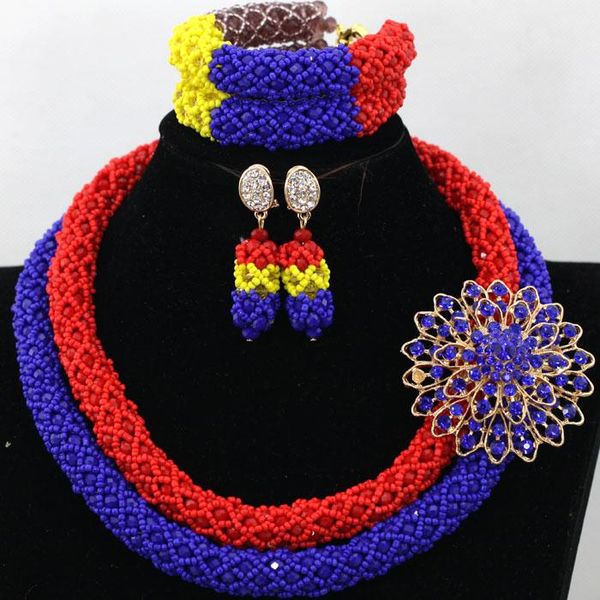 earrings & necklace splendid orange red african beads statement sets handmade women birthday celebration gift jewelry set qw625, Silver
earrings & necklace splendid orange red african beads statement sets handmade women birthday celebration gift jewelry set qw625, Silver