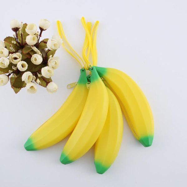 wallets 1 pc portable novelty cute banana silicone pen bag wallet creative convenient coin purse simulation, Red;black
wallets 1 pc portable novelty cute banana silicone pen bag wallet creative convenient coin purse simulation, Red;black