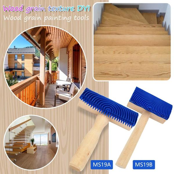 wood grain texture pattern diy painting tool hand tools for home decor wall utensil professional sets
wood grain texture pattern diy painting tool hand tools for home decor wall utensil professional sets