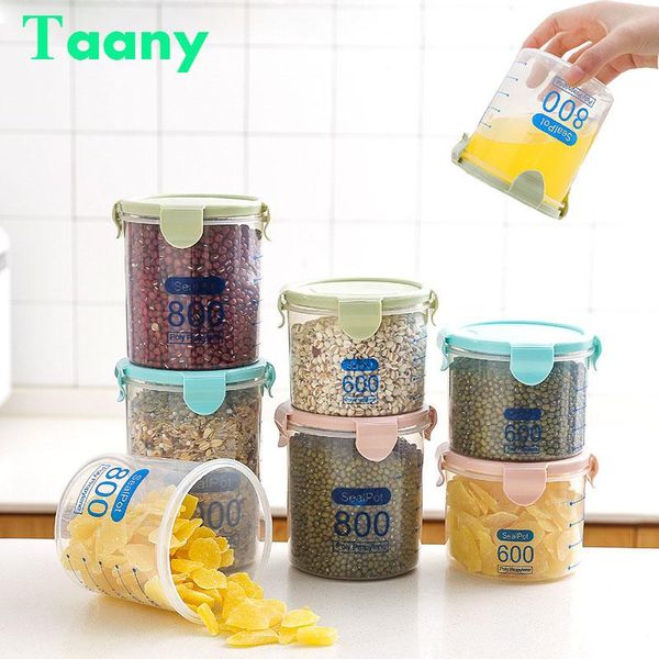 storage bottles & jars taany thickened transparent plastic food sealed tank refrigerator kitchen cereal box juice freshness
storage bottles & jars taany thickened transparent plastic food sealed tank refrigerator kitchen cereal box juice freshness