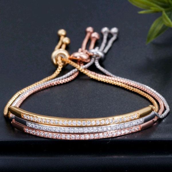 charm bracelets adjustable charms bracelet bangle for women captivate bar slider brilliant cubic zirconia wedding jewelry pulseira feminia, Golden;silver
charm bracelets adjustable charms bracelet bangle for women captivate bar slider brilliant cubic zirconia wedding jewelry pulseira feminia, Golden;silver