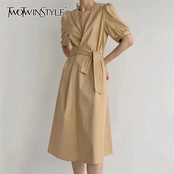 elegant solid dress for women o neck puff short sleeve high waist irregular sashes midi dresses female summer 210520, Black;gray
elegant solid dress for women o neck puff short sleeve high waist irregular sashes midi dresses female summer 210520, Black;gray