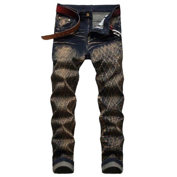 men's jeans fashion 2021 brand biker original personality crumpled retro stretch straight men denim trousers plus size 29-42, Blue
men's jeans fashion 2021 brand biker original personality crumpled retro stretch straight men denim trousers plus size 29-42, Blue