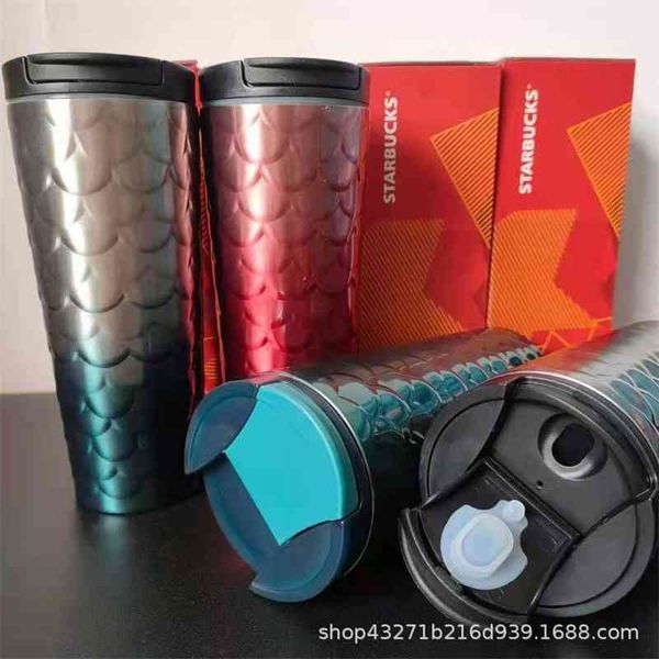 Star dad xingba anniversary fish scale stainless steel car table coffee outdoor insulated water cup, Herring scale
Star dad xingba anniversary fish scale stainless steel car table coffee outdoor insulated water cup, Herring scale