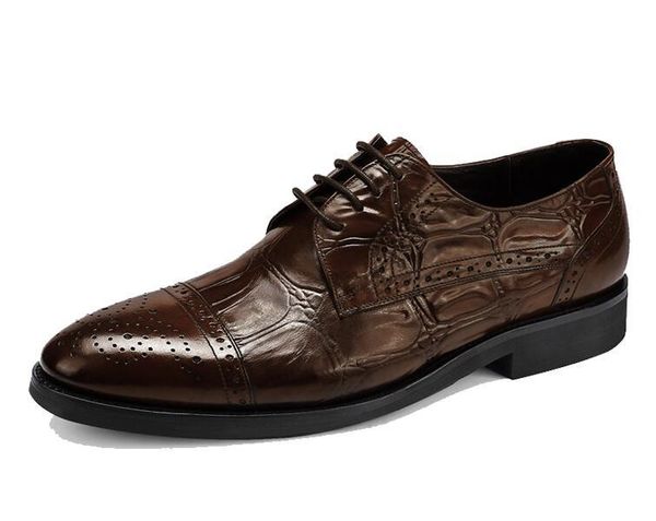 dress shoes brogue men red wedding lace up genuine leather pointed toes carved pleated smart casual vintage low heel, Black
dress shoes brogue men red wedding lace up genuine leather pointed toes carved pleated smart casual vintage low heel, Black
