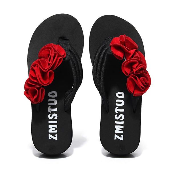 women summer sandals flip-flops beach shoes slipper fashion female casual flower zapatos de mujer slippers, Black
women summer sandals flip-flops beach shoes slipper fashion female casual flower zapatos de mujer slippers, Black