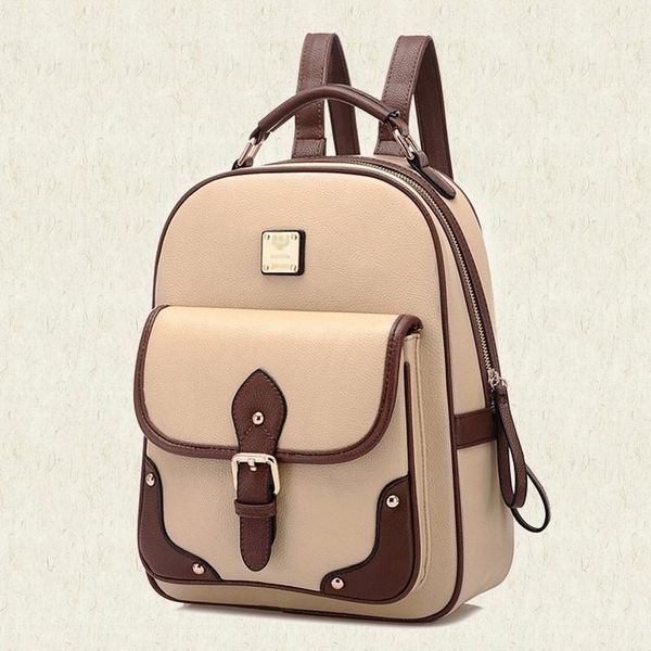 backpack fashion pu leather shoulder waterproof anti-moisture rucksack fashionable laeger capacity bag for teenage girls school
backpack fashion pu leather shoulder waterproof anti-moisture rucksack fashionable laeger capacity bag for teenage girls school