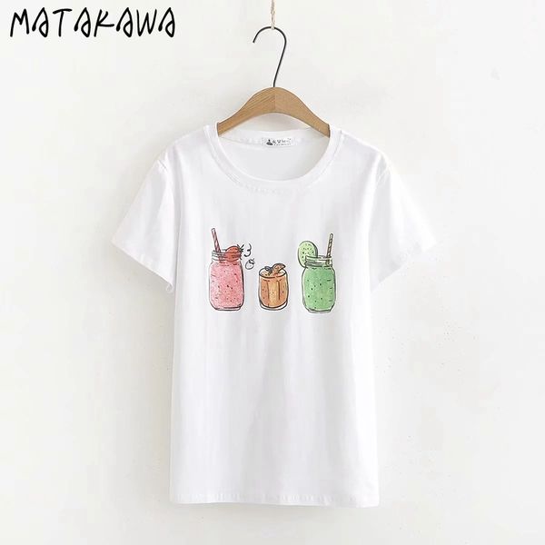 matakawa japanese style printed woman tshirts round neck cotton t shirts for women summer short-sleeved t-shirt women 210513, Blue
matakawa japanese style printed woman tshirts round neck cotton t shirts for women summer short-sleeved t-shirt women 210513, Blue